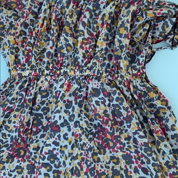 Rue11 Cheetah Print Halter Ruffle Dress - Picture 8 of 8